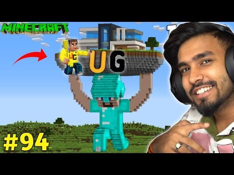TECHNO GAMERZ BUILD A GIANT TOWER IN REALISTIC MINECRAFT I TECHNO GAMERZ I UJJWAL GAMER