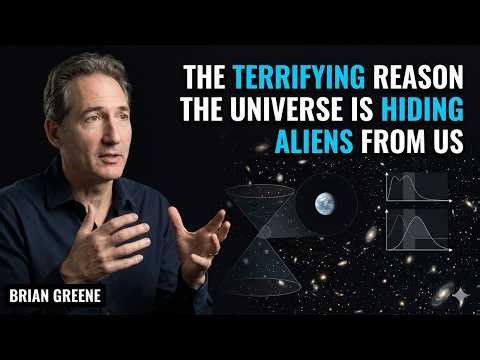 The Terrifying Reason the Universe is Hiding Aliens From Us | Brian Greene