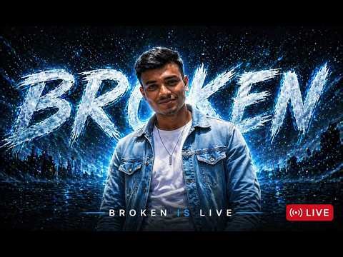 BROKEN LIVE FF 🔴 RANK PUSH AND LONE WOLF | Squad Rush Rank Push