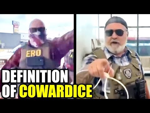 ICE Agents PANIC After Civilian Catches Them Off Guard