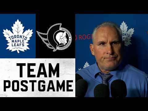 Maple Leafs Full Media Availability | Post Game at Ottawa Senators | April 15, 2026