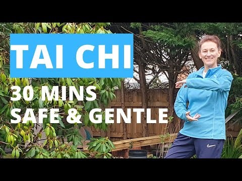 30 Mins Tai Chi for Seniors, Beginners, Over 60+ - Improve Strength, Balance & Calm #taichi