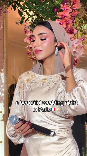 a beautiful wedding night in Paris🇫🇷✨