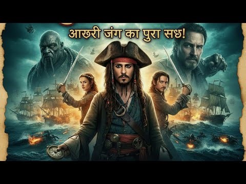 जैक स्पैरो की मौत और वापसी! 💀 Pirates of the Caribbean 3 Explained in Hind