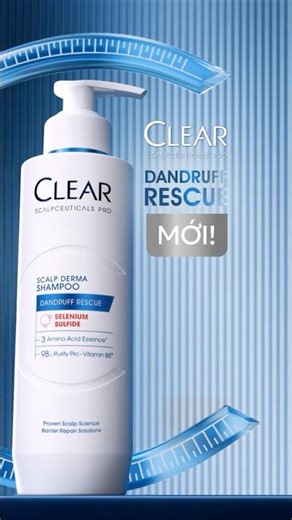 🧪 Công nghệ SELENIUM SULFIDE PRO từ CLEAR SCALPCEUTICALS PRO MỚI