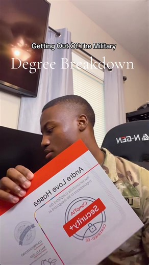 Military Degree Breakdown: Security , Master's