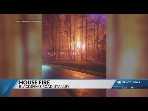 Crews respond to fire at NASCAR drive Denny Hamlin’s parents’ home in Stanley
