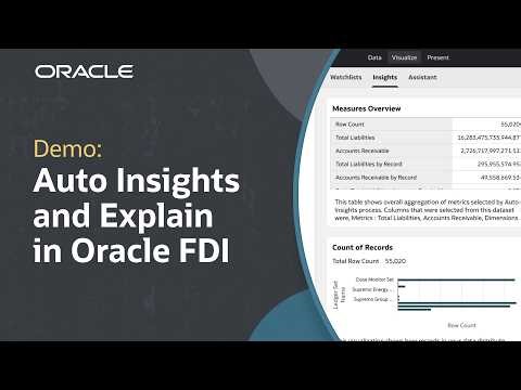 Apply Auto Insights and Explain on Subject Area Data using Data Flows in Oracle FDI