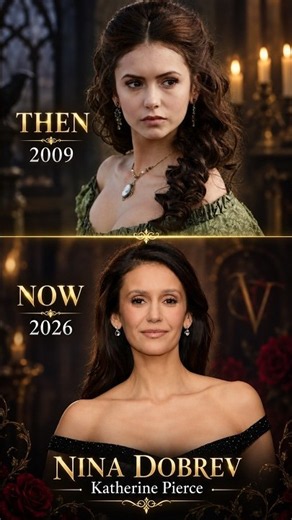 The Vampire Diaries Cast Then & Now 2009-2026 #ninadobrev #josephmorgan #shorts