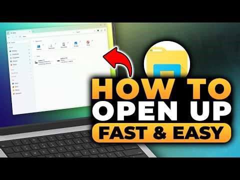 How To Open Up File Explorer in Windows (FAST & EASY) | 100% WORKS | NO Yapping, To The Point!