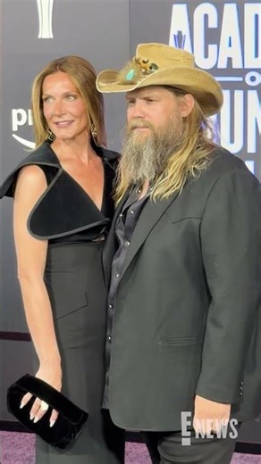 Chris Stapleton and his wife Morgane are couple goals at the #ACMawards in Las Vegas.(🎥: IG/JPASC24)