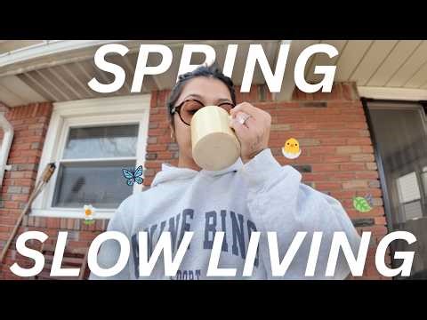 your crash course in slowing down this spring 🦋