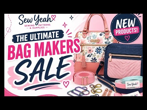 Sew Yeah bag making live sale!