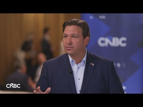 Watch CNBC's full interview with Florida Governor Ron DeSantis