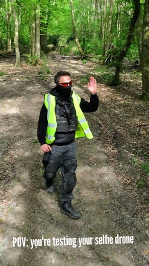 Testing an Airsoft drone at Skirmish Airsoft Billericay #djineo2