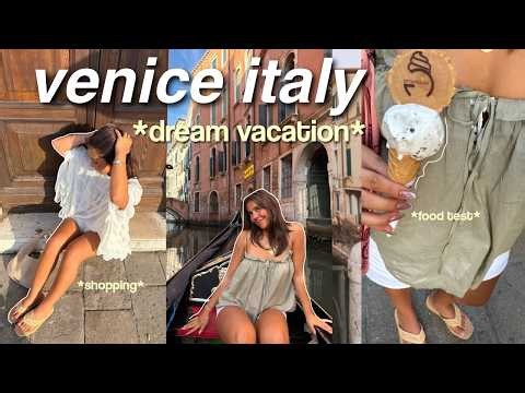 VENICE ITALY VLOG 🇮🇹 | Shopping, Local Food & Historic Landmarks