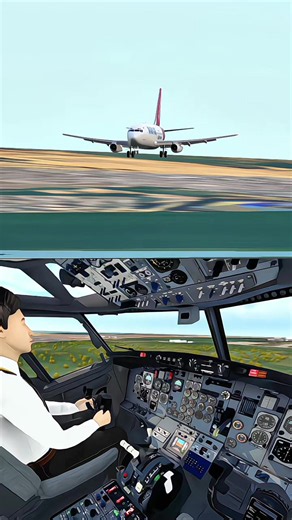 Boeing 737-200 NAM AIR landing at Batam - Microsoft Flight Simulator