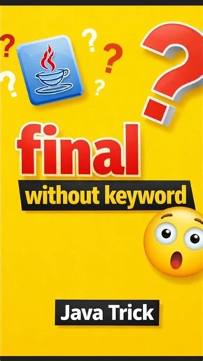 Effectively final in Java #trending #viral #viralshorts