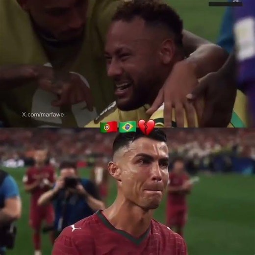 Farewell, Cristiano & Neymar 😢💔 #football #messi #neymar #ronaldo