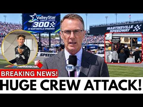 Corey Heim JUMPED & PUNCHED at MARTINSVILLE After Race Ending Wreck! TOTAL CHAOS!