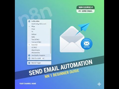 Send Automated Emails with n8n | Complete Beginner Guide (No Coding)