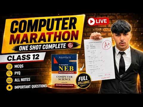 Class 12 Computer All Revision Marathon Oneshot 🔥 | PYQs | MCQs | Important Questions