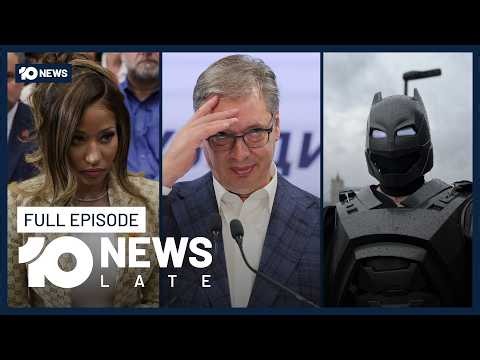 Serbia & Brazil Elections, Nicki Minaj Rumours, London’s Batman Mystery | 10’s Late News