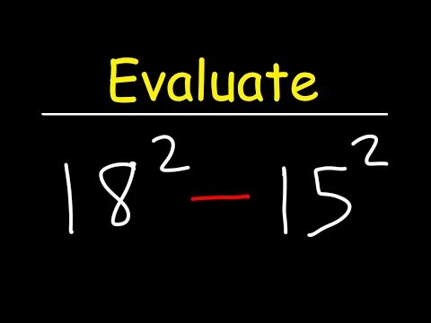 How to Evaluate a Difference of Perfect Squares with Large Numbers