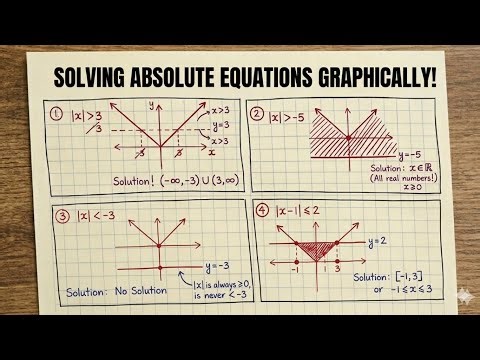 This Graph Trick Solves Absolute Values