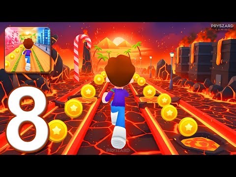 Kooply Run: Subway Craft - Gameplay Walkthrough Part 8 - Kooply Subway Run Craft (iOS, Android)