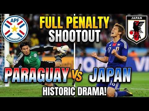 🔥 Full Penalty Shootout Paraguay vs Japan | The Ultimate Heartbreak - Full Penalty Shootout Drama