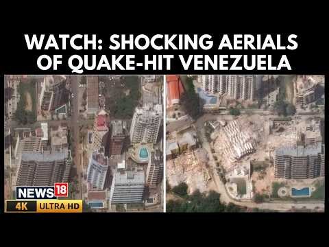 Venezuela Earthquake | Exclusive Drone and Aerial Footage Shows Hard-Hitting Devastation | N18G