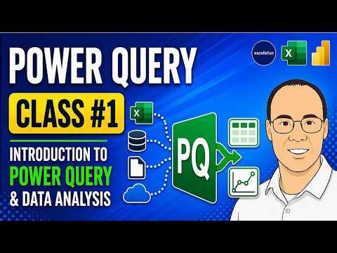 Power Query #1: Introduction to Power Query & Data Analysis in Excel & Power BI
