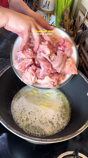 Restaurant Style Chicken Karahi Recipe
