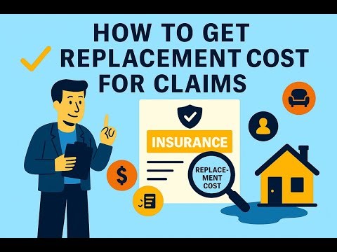 How to Get Replacement Cost Coverage
