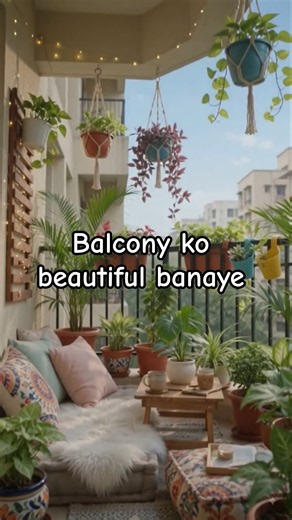 Plants se banaye balcony ko beautiful ❤️ #utube #art #plants