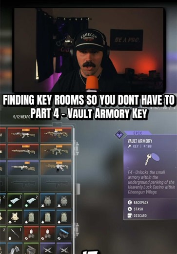 Finding DMZ Key Rooms 🔑🎯 Episode 4 - Vault Armory Key 🔥 #MW4 #mw4dmz #dmztips #modernwarfare4 #gaming