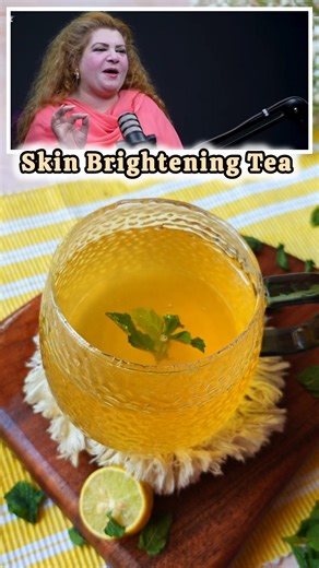 Skin Brightening Tea Recipe / Mint Tea Recipe #shorts #skincare #tea #weightloss