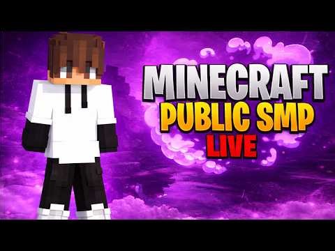 🔴BEST PUBLIC SMP JAVA+PE+CRACKED 24/7 🔥 Live |