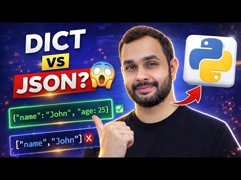 Python Dictionary in 5 Minutes 🔥 (Crash Course for Beginners)
