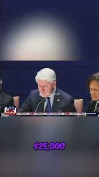 Bill Clinton Testifies on Epstein & Maxwell's CGI Involvement #shorts