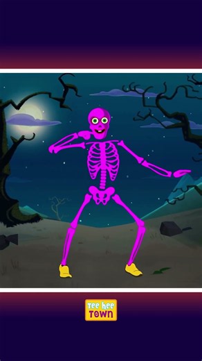Five Skeletons Come Out Of The Grave #shorts #teeheetown #halloween