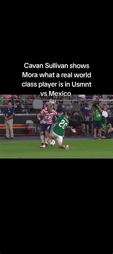 Cavan Sullivan's Goal vs Mexico: A World Class Moment?