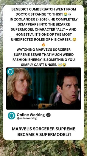 Benedict Cumberbatch Was UNRECOGNIZABLE in Zoolander 2 😭😂