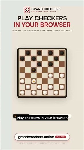 The Best Way to Play Checkers Online!