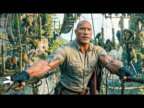 Best JUMANJI Animal Rampages | Dwayne Johnson, Karen Gillan