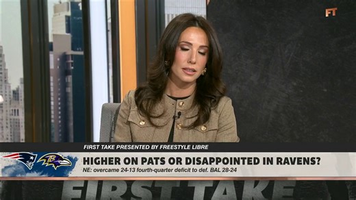 "I think it's the most disappointing team in football this year." 😳 Dan Orlovsky on the Baltimore Ravens after their SNF loss to the New England Patriots 🏈 | ESPN First Take