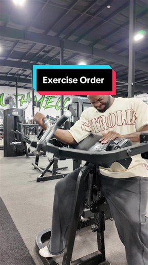 I’m not here to program for you. I’m a coach. You can hire me or join my training groups. Outside of that, you have to learn to be ok with experimenting for yourself. You think I know what I know by sitting around waiting for answers? You think I gained experience by watching everyone else? - I do believe exercise order is overrated most of the time. I cannot act like it’s automatic tho. Everyone doesn’t operate or think the same. Everyone doesn’t have the same lifestyle factors. Again, I’m not 