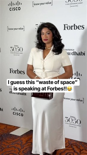 I don’t see my haters speaking at @Forbes 😂