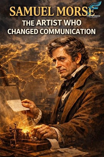 SAMUEL MORSE - THE ARTIST WHO CHANGED COMMUNICATION! #shorts #education #factstream #samuelmorse